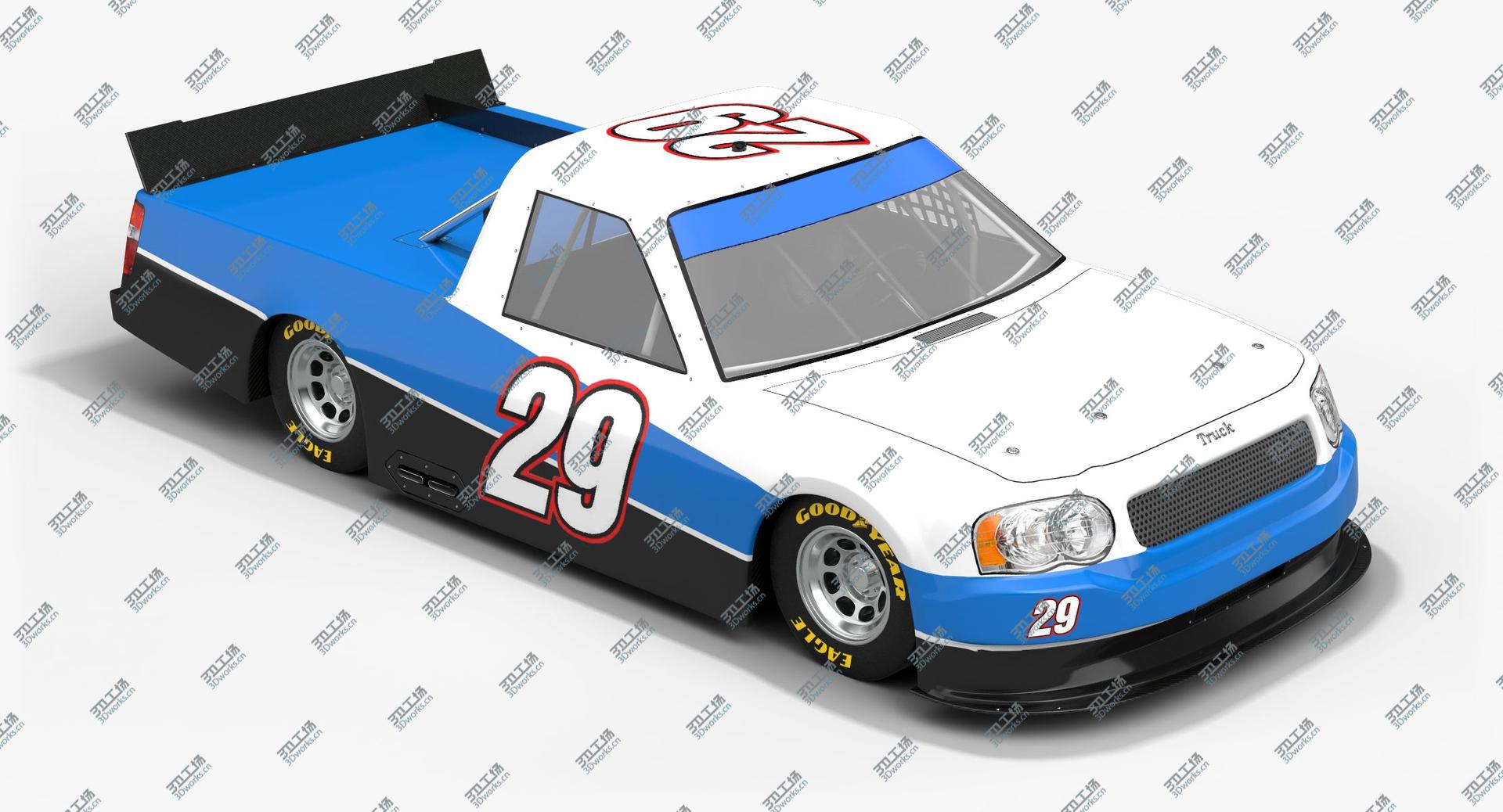 images/goods_img/202104023/NASCAR Pickup Truck Race Car 3D model/3.jpg